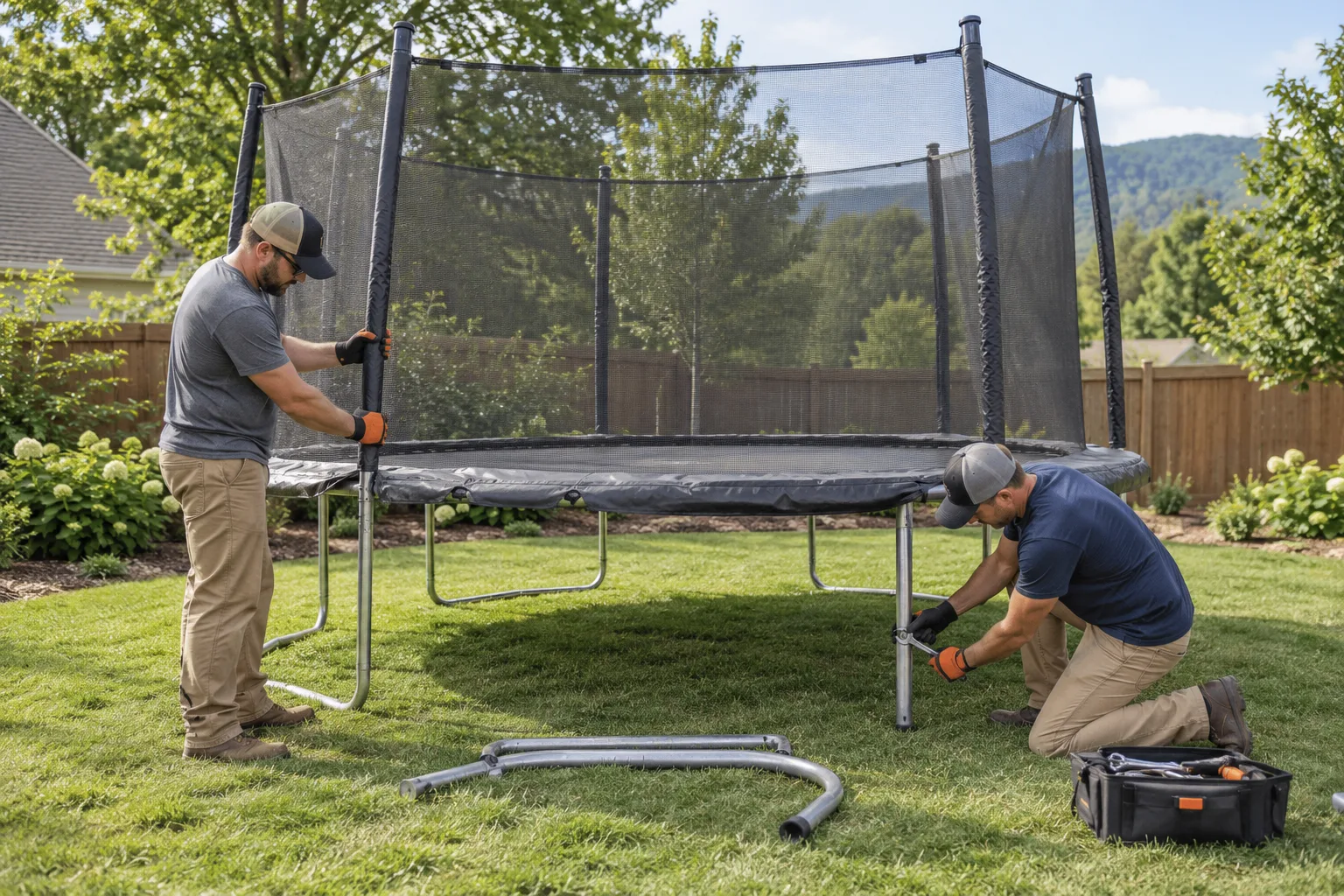 A Trampoline Removal Preparation Checklist